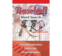 Baseball Word Search Puzzle Book: 50+ Baseball Themed Word Searches, Funny Baseball Jokes, Quirky Baseball Rules | 6x9 inches, 116 pages | Great gift for Kids and Adults
