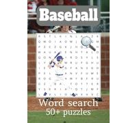 Baseball Word Search Puzzle Book: 50+ Fun Puzzles | 6x9 Inches, 110 Pages | Great for Baseball Lovers