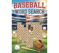 Baseball Word Search Puzzle Book: 60+ Brain Teasers for Baseball Fans & Sports Lovers: Pro Baseball Players, Teams & Baseball Terminology | 120+ Pages ... Challenge | Perfect Gift for Baseball Fans