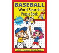 Baseball Word Search Puzzle Book: Baseball Word Search Book | 50+ Puzzles to Train Your Brain | Bonus Mazes | 6 x 9 inches, 123 Pages | Improve Focus, ... & Gifting | Swing Into Puzzle Fun Today!