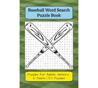 Baseball Word Search Puzzle Book: Baseball Word Searches with Easy to Read Font about Baseball, Stadiums, Positions, and More | 6x9 inches, 100 Pages ... for Leisure, Baseball Fans, and Free Times