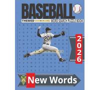 Baseball Word Search Puzzle Book: Word Search with Easy to Read Print about American Baseball, Baseball Teams, Baseball Staduims and More | 8x11, 110 ... Vacations, Holidays, Loved Ones, & Free Times