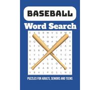 Baseball Word Search Puzzle Book: Word Search with Easy to Read Print about Baseball, Hitting, Pitching, and More I 6x9 inches, 110 Pages I 50+ Puzzles _ Gift for Vacations, Holidays, and Free times