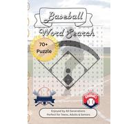 Baseball Word Search Puzzle Book: Word Searches with Easy to Read Print about Baseball, Ballpark Legends and World’s Favorite Game I 6x9 inches, 110 ... Gift for Vacation, Holidays and Free Times