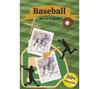 Baseball Word Search: Word Search Puzzles with Easy-to-Read Print about Baseball, Hall of Fame, History and More, 6x9 inches, 120 pages, 50+ Puzzles…Gift for Vacations, Holidays, and Relaxation