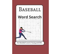 Baseball Word Search: Word Searches with Easy to Read Print about Baseball, Teams, Mascots and More | 6x9 inches, 110 pages | 50+ Puzzles ... Gifts for Vacations, Holidays and Free Times