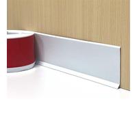 Baseboard, 16.5ft Flexible Wall Base Moulding Trim Self-Adhesive Chair Rail