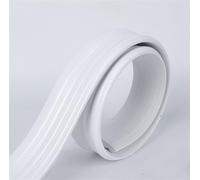 Baseboard, 9.8 ft Self-Adhesive DIY Crown Molding Ceiling Molding, Caulk and Trim Strips,PVC Molding Trim(White,4CM)