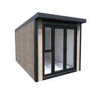 Basebox By Green Retreats 2.44M X 3.66M Long Pod Self Build Garden Office