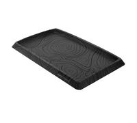 Ruffwear Basecamp Dog Mat, Dog Food Mat for Feeding Bowls & Water Bowls, Waterproof & Spill Proof Protector with Non Slip Base, Washable & Reusable Pet Placemat, Basalt Gray, 52 x 32cm