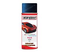 Basecoat Aerosol Spray Paint For Ford Focus Ink Blue 2002-2015 Code E2