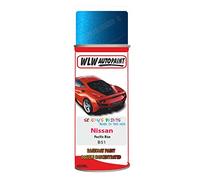 Basecoat Aerosol Spray Paint For Nissan Micra Pacific Blue 2006-2020 Code B51