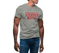 Based on The Novel by Stephen King Men's Grey T-Shirt Size XXL