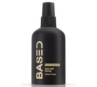 BASED BODYWORKS Sea Salt Spray, Natural Finish Sea Salt Spray for Hair, Gives Volume and Texture, Enriched with Seaweed and Vitamin B5, Lightweight and Non-Greasy, Paraben-Free,
