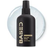 BASED BODYWORKS Sea Salt Spray, Natural Finish Sea Salt Spray for Hair, Gives Volume and Texture, Enriched with Seaweed and Vitamin B5, Lightweight and Non-Greasy, Paraben-Free,