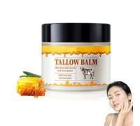 Based Supplies Tallow and Honey Balm,Bilxco Beef Tallow for Face,Organic Grass Fed Beef Tallow Balm,Whipped Tallow Honey Balm for Skin,Tallow Face Moisturizer,Beef Tallow Balm Face Moisturizer (1)