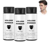 Based Texture Powder, Hair Styling Powder Men, Hair Volume Texture Powder For Men, Natural Matte Texture Long-Lasting Hold And Easy To Apply With No Oil Or Greasy Residue (40g, 3PC)