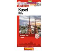 Basel 3 in 1 CityMap: 3 in 1: Stadtplan, Reiseinformationen und Highlights!