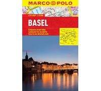 Basel Marco Polo Laminated City Map