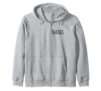 Basel Schweiz Switzerland Zip Hoodie