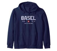 Basel Switzerland Field/Basel Switzerland Zip Hoodie