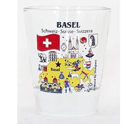 Basel Switzerland Great Swiss Cities Collection Shot Glass