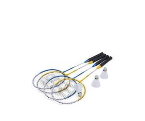 Baseline Pro 4-Player Badminton Set One Colour