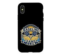 BASELINE SAND CLUB Beach Paddle Court Case for iPhone X/XS