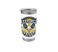 Baseline Sand Club Beach Paddle Court Stainless Steel Insulated Tumbler