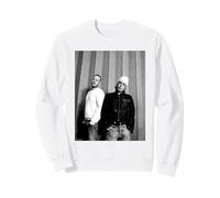Basement Jaxx Electro House Duo Red Alert B&W Andy Willsher Sweatshirt