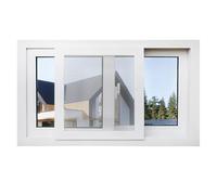 Basement Slider Window with Tempered Glass 50x30cm 61x58cm 74x30cm 82x58cm Small Mobile Home Window for Bathroom Chicken Coop(HXW 58X52CM)