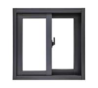 Basement Sliding Windows,removable Sliding Windows,left-right Sliding Style,suitable For Basements,garages,sheds,bathrooms,chicken Coops,similar Locations(HxW black,100x100cm/39.4x39.4in)