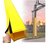 Basement Support Pole Cover 183cm Tall Square Wrap Football Parking Lot Post Protector Column Pad for Enhanced Safe & Aesthetics