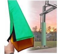 Basement Support Pole Wrap 183cm Tall Square Column Cover Football Parking Lot Post Protector Heavy Du Padding for Enhanced Safe and Aesthetics