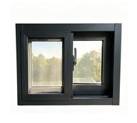 Basement Window, 36" x 12" Heavy Duty Sliding Windows with Screen