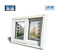 Basement Window Home Windows Replacment 30x16" 31x12" 32x22" 33x14" Aluminum Sliding Window with Screen, Slider Windows for Shed Garage Chicken Coop(White,(WxH)63x48cm/27x19")