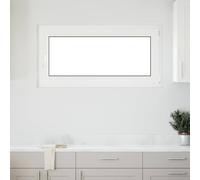 Basement Window "RISOR" 120x60 cm Tilt&Turn DIN Right White Berkfield Home White One Size