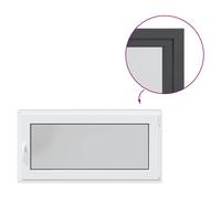 Basement Window RISOR Tilt&Turn DIN Egress Window Window Well vidaXL