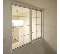 Basement Windows Flush Mount Sliding Window Aluminum Alloy Sliding Windows with Tempered Glass Weatherproof Customizable Size for Sheds, Garage and Chicken Coops(76x33cm)