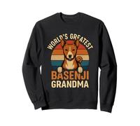 Basenji Grandma Vintage Dog Owner Lover World’s Greatest Sweatshirt