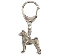 Basenji Made in U.K Artistic Style Dog Key Ring Collection