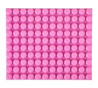 Baseplate 12.5" x 15" Large Beginner Bricks Baseplate | Compatible with Mega Bloks® First Builder Blocks | Large Pegs for Toddlers | Single Stackable Base Plate (Pink)