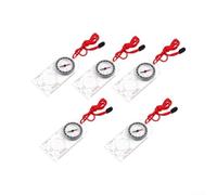 Baseplate for compass for Hiking 11x5cm Transparent Map Ruler | Clear baseplate, 1:25k map scales, quick orientation, fits backpacks, ideal for beginners