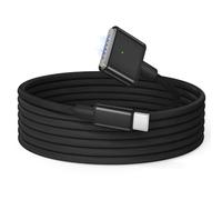 BASESAILOR 140W MacBook Pro M4 Magnetic 3 Charger Cable 10FT/3M,USB C to Mag 3 Charging Cord for MacBook Air(13" 15" 2025,M3 2024,M2 2022),Pro(16" 14" M4 Pro Max M3 2024,M2 2023,M1 2021),Type C Safe