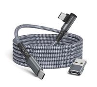 BASESAILOR Charger Cable for iPhone 16e 16 15 Pro Max,USB C to USB C Cable 100W 2M Fast PD Charging Cord with USB Adapter,Right Angle for AirPods Max 2024,AirPods Pro 2 2023,AirPods 4/4th,iPad