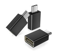 BASESAILOR for Samsung Galaxy S26 S25 USB Adapter 3 Pack,USB C to USB,Thunderbolt 5 4 3 Type C OTG Drive Converter for Samsung Galaxy Tab S10 S9,A56,A55,A54,A74,Z Flip Fold,MacBook Pro,iPhone 17 17e