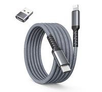 BASESAILOR iPhone 14 13 Charger Cable 3M,USB C to Lightning Cable with USB A Adapter Fast Charging Cord Power Lead for Apple iPhone 12 11 Pro Max Plus XS XR X 8 7 6 Plus 5 SE,iPad 9 8th 9th Generation