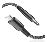 BASESAILOR Samsung Galaxy S26 S25 Aux Cable 1.2M,USB C Aux Cable,Type C to 3.5MM Jack Audio Adapter Auxiliary Lead for Z Fold Flip,S24 S23 S22 S21 FE Ultra,Tab S9 S10 S10+,A15,A33 A34 A35,A54 A55 A56