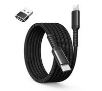 BASESAILOR USB C to Lightning Charger Cable 3M with USB A Adapter,USB Type C Fast Charging Cord Lead for Apple iPhone 14 13 12 11 Mini Pro Max Plus,XS XR X 8 7 6 Plus 5 SE,iPad 8 9 8th 9th Generation