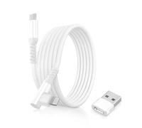 Basesailor USB C to Lightning Charger Cable Right Angle 1M with USB A Adapter,USB Type C Fast Charging Cord Lead for Apple iPhone 14 13 12 11 Mini Pro Max Plus,XS XR X 8 7 SE,iPad 9 8th 9th Generation